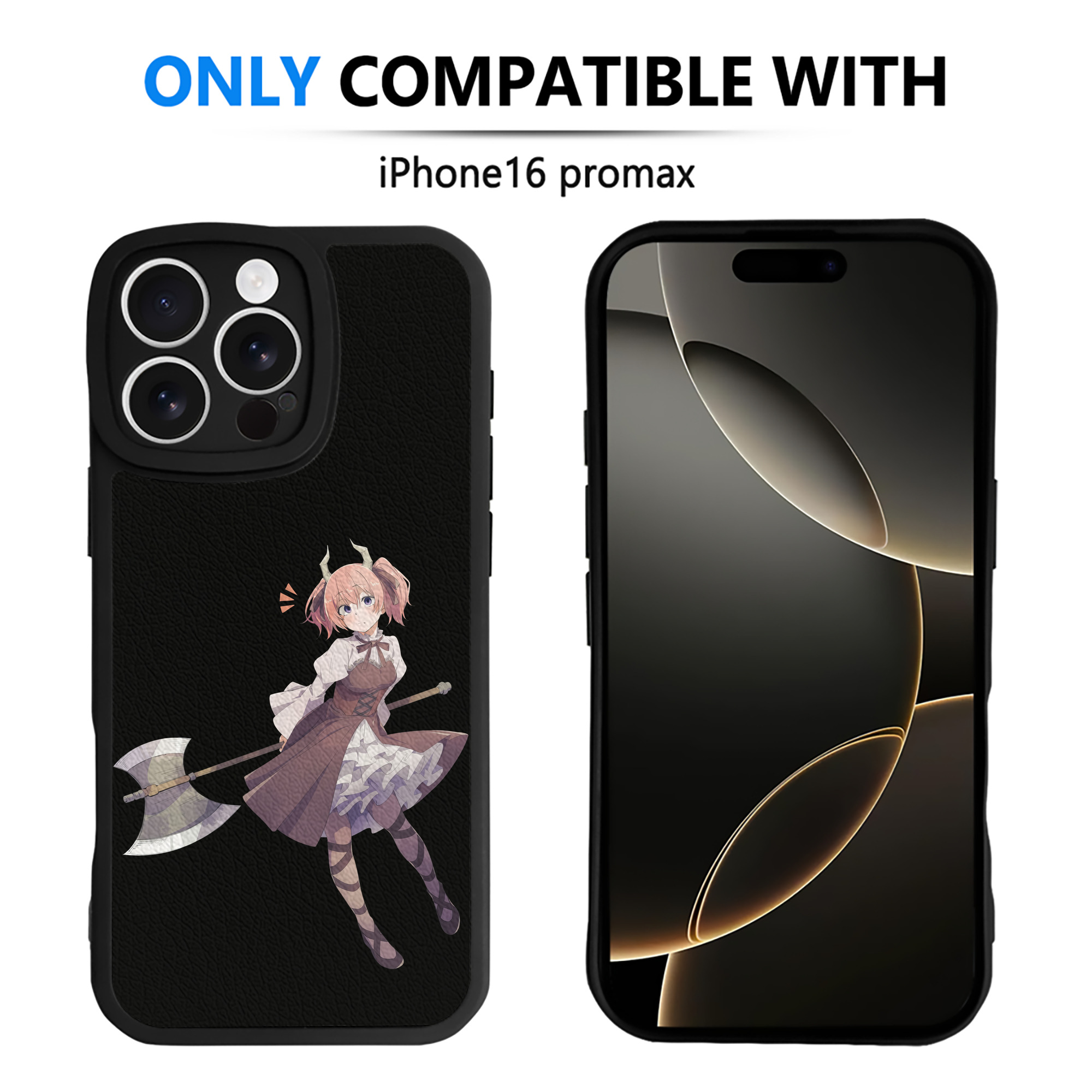 （画像用） 葬送のフリーレン Frieren 【iPhone 16シリーズ対応】シリコンスマホケース（レザー調） 材質：シリコン